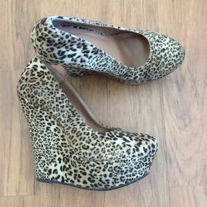 Cheetah Print Heels
